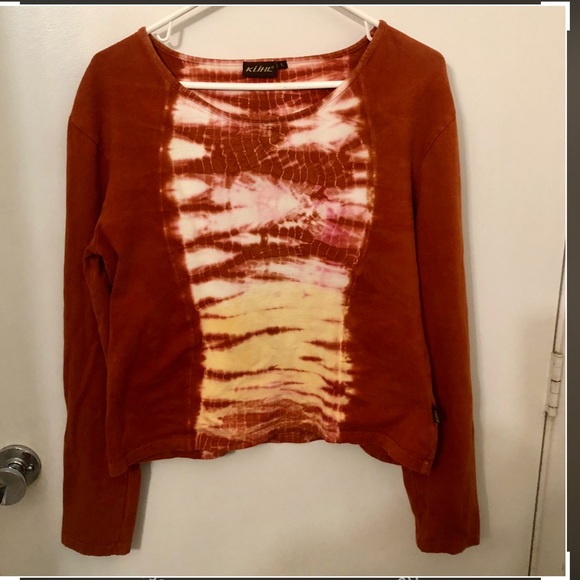 Kuhl tie dye long sleeve heavy T-shirt size large - Picture 3 of 8